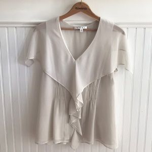 CAbi Cream Blouse